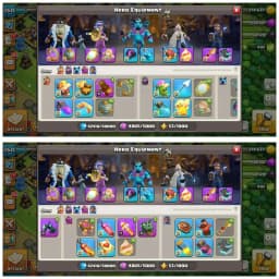 [11 Epic Equipment Max]➤➤Th18 5Heroes with wall max➤➤NC Free➤➤WS 4561➤➤NC Available➤➤Max Builder hut➤➤Exp:260 | Full Access
