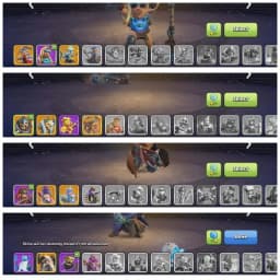 [6 Epic Max]➤➤11 Epic Equipment➤➤Th18 5Heroes with wall max➤➤16 Heroes Skin➤➤WS 4429➤228 Cwl medals➤Lots of magic items