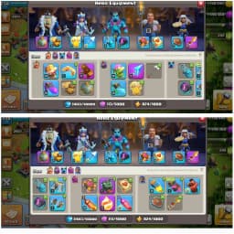 Th17 World Best ||Heros:89-95-71-66-32 ||741 Cwl Medals ||6 Epic Equipment ||2372 War Stars ||Exp:238 || Full Access || Best Deal