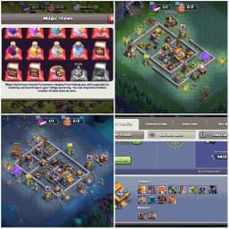 [Super Deal] Th17 Luxury Account ||Heros:95-95-70-70-45 ||7 Pet Max ||Free Nc ||Statue Obstacles Decorated ||3334 Ws ||2850 Gems ||Exp:235
