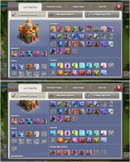 [EPIC:SN+SB+FB+EB] TH16 NEAR MAX | DARK WALL | HEROES: 54/52/41/27/20 | 7X SIEGE | NC YES | HIGH DFC | XP-163 | FULL ACCESS