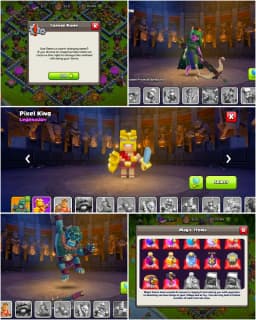 [EPIC: SN+SB+FB+EB] TH16 NEAR MAX | DARK WALL | HEROES: 54/52/41/27/20 | 7X SIEGE | NC YES | HIGH DFC | XP-163 | FULL ACCESS | 3X SKIN