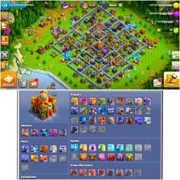 [SUPER CHEAP] TH16 GREAT ACCOUNT [NC FREE] [3EPIC LVL 20] HEROES: 54-61-32-31 [8× PETS+ ALL SIEGE] HIGH DFC | XP-134 | GD TROOPS | FULL ACCESS