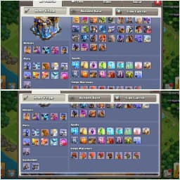 TH 18 DEFENCE MAX ACC✦5 HERO MAX✦4 EPIC MAX 1 23 L✦NC FREE✦PET MAX TIPE✦ SIEGE MAX✦VERY GOOD ACC