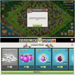 TH 18 DEFENCE MAX ACC✦5 HERO MAX✦4 EPIC MAX 1 23 L✦NC FREE✦PET MAX TIPE✦ SIEGE MAX✦VERY GOOD ACC