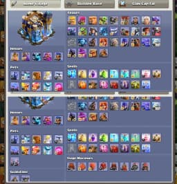 [All Wall Max]✪Th18 Near Max ✪[Hero➾105/105/80/75/50] ✪[Global Rarest Equipment Max] ✪Very Rare Account ✪Full Ownership✪Best Deal