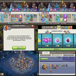 【9 Epic Equipment Max】✦Th18 Fully Max✧【5 Hero Max➾Wall Max】✦Defence Max➾Profile Max✧World Top Account✦Full Ownership ✧Nc Yes