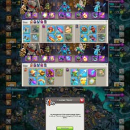 [Max Hero➾100/100/90/75/55]➤Th18 Near Max➤[World Best Equipment Max]➤[Defence Max➾Wall Max]➤Free Nc➤Rare Id➤Full Ownership➤