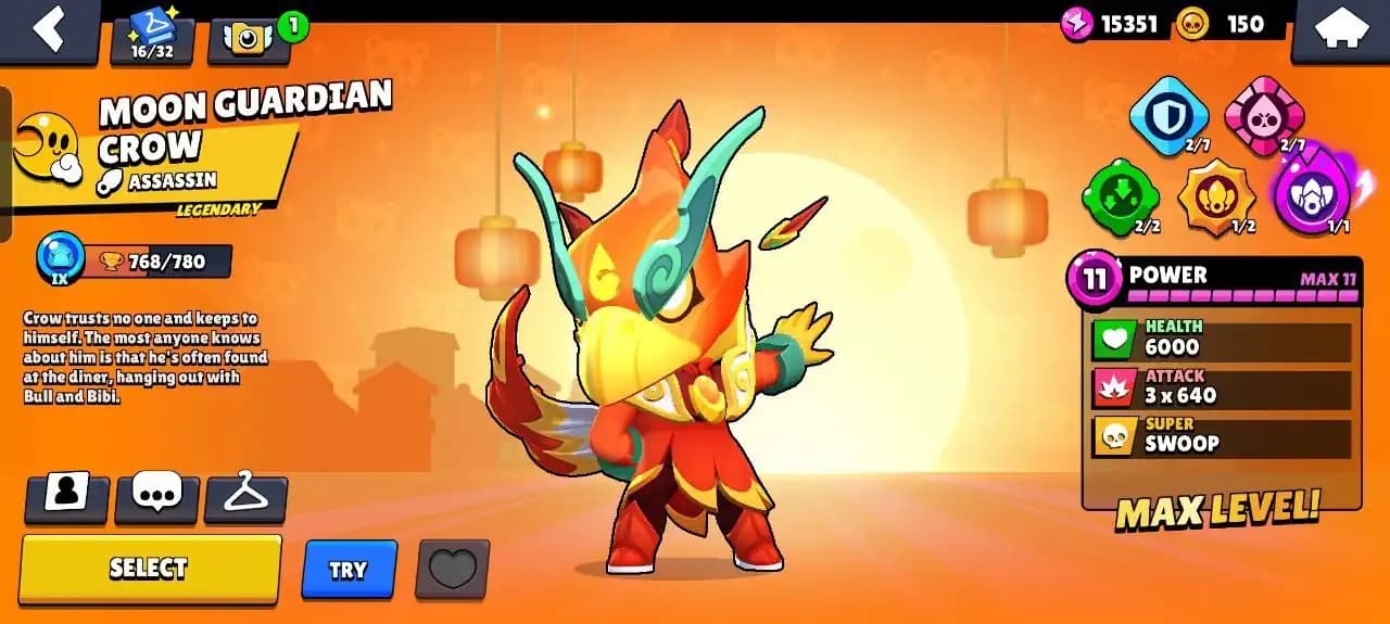 BS🚀 26158 Trophies 🔥150 Premium Skins🔥5Hypercharged🔥5Max Brawlers 🔥BRAWLER 67🔥INSTANT DELIVERY🚚