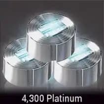 4300 Platinum with 3 RARE MODS⚪⚪⚪ x2