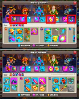 [Nc Free] [4 Epic Lvl 21] Th17 Near Max | Purple Wall | Heroes: 85-86-60-57-32 | All Epic Avl | High Dfc | Xp-169 | 1179 Ws | Full Access | 4x Skin