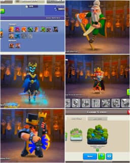 [Nc Free] [4 Epic Lvl 21] Th17 Near Max | Purple Wall | Heroes: 85-86-60-57-32 | All Epic Avl | High Dfc | Xp-169 | 1179 Ws | Full Access | 4x Skin