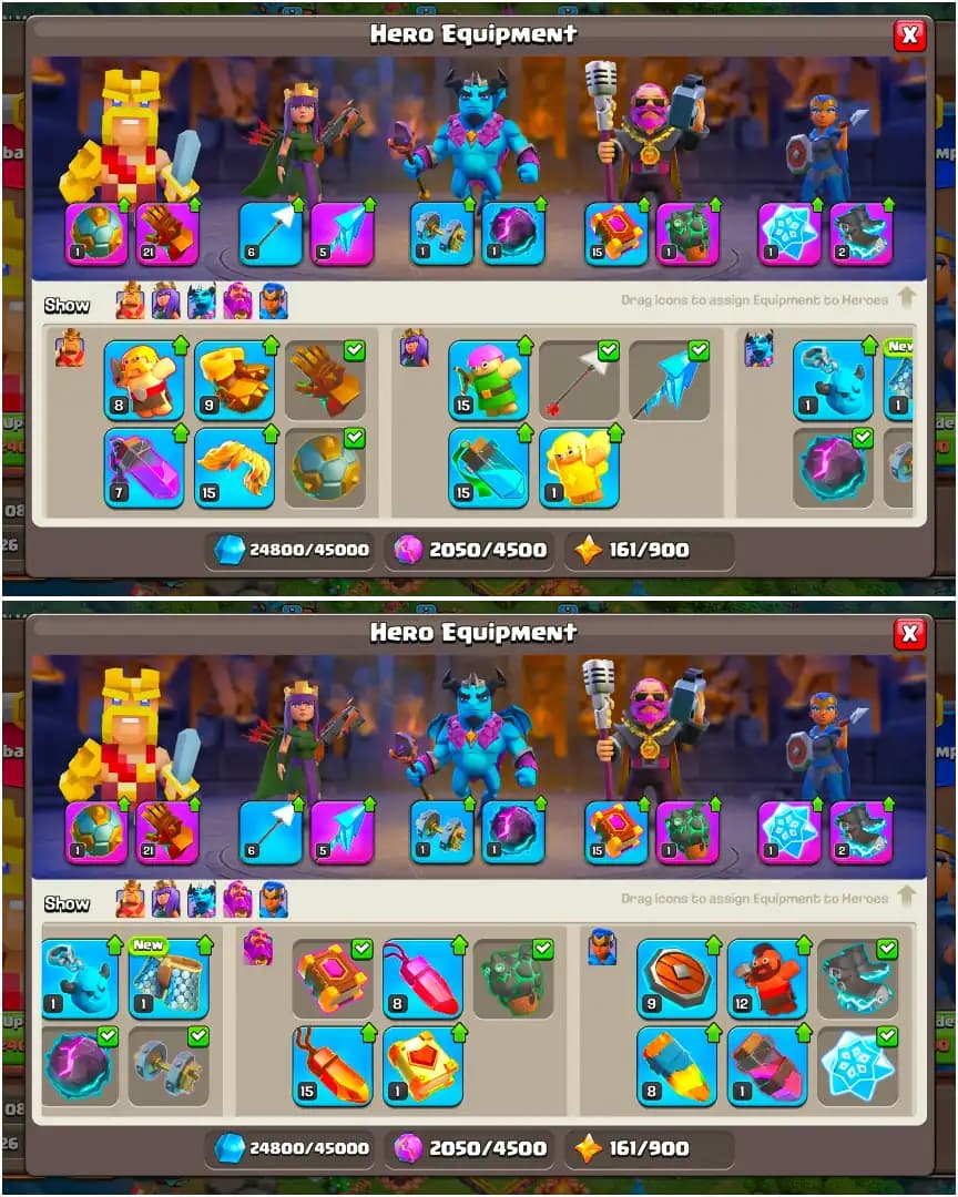 [Old Obstacles] [Rare] Th18 Near Max | Golden Wall | Heroes: 86-89-60-65-33 | 2606 Ws | High Profile | All Epic | Nc Yes | Old Tree | Full Access