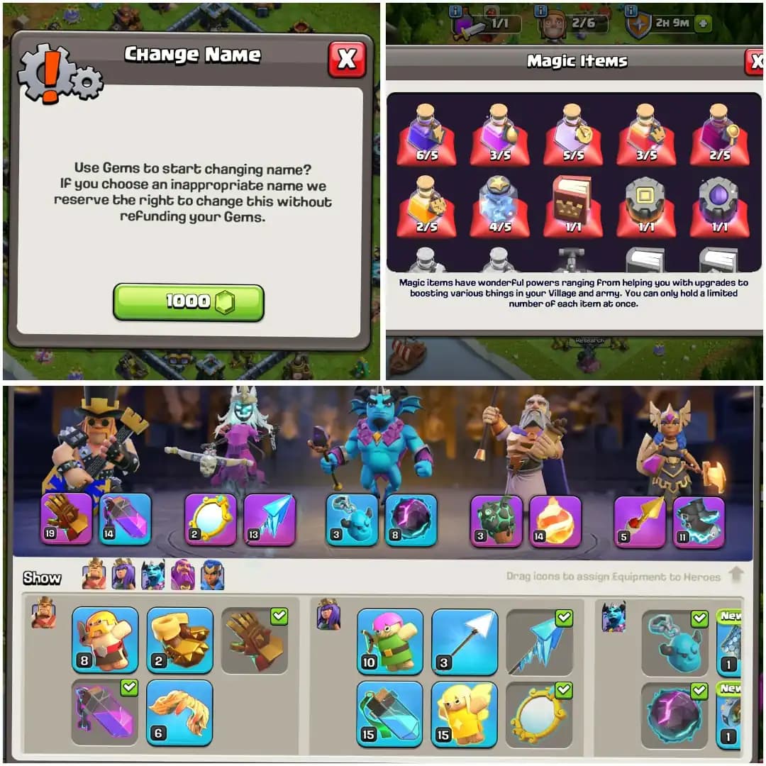 SUPER CHEAP❤️‍🔥TH 16 GOOD ACC ❤️‍🔥HERO|76|75|42|51|24❤️‍🔥NC YES❤️‍🔥VERY GOOD EPIC❤️‍🔥7X HERO SKIN❤️‍🔥GD PROFILE AND DFC❤️‍🔥