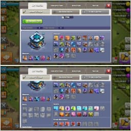 BEST DEAL✦TH 13 ALMOST MAX TIPE✦90% MAX✦HERO|75|75|43|50|24✦NC YES✦BASE ALMOST MX ✦GD EPIC✦MAGIC ITEM