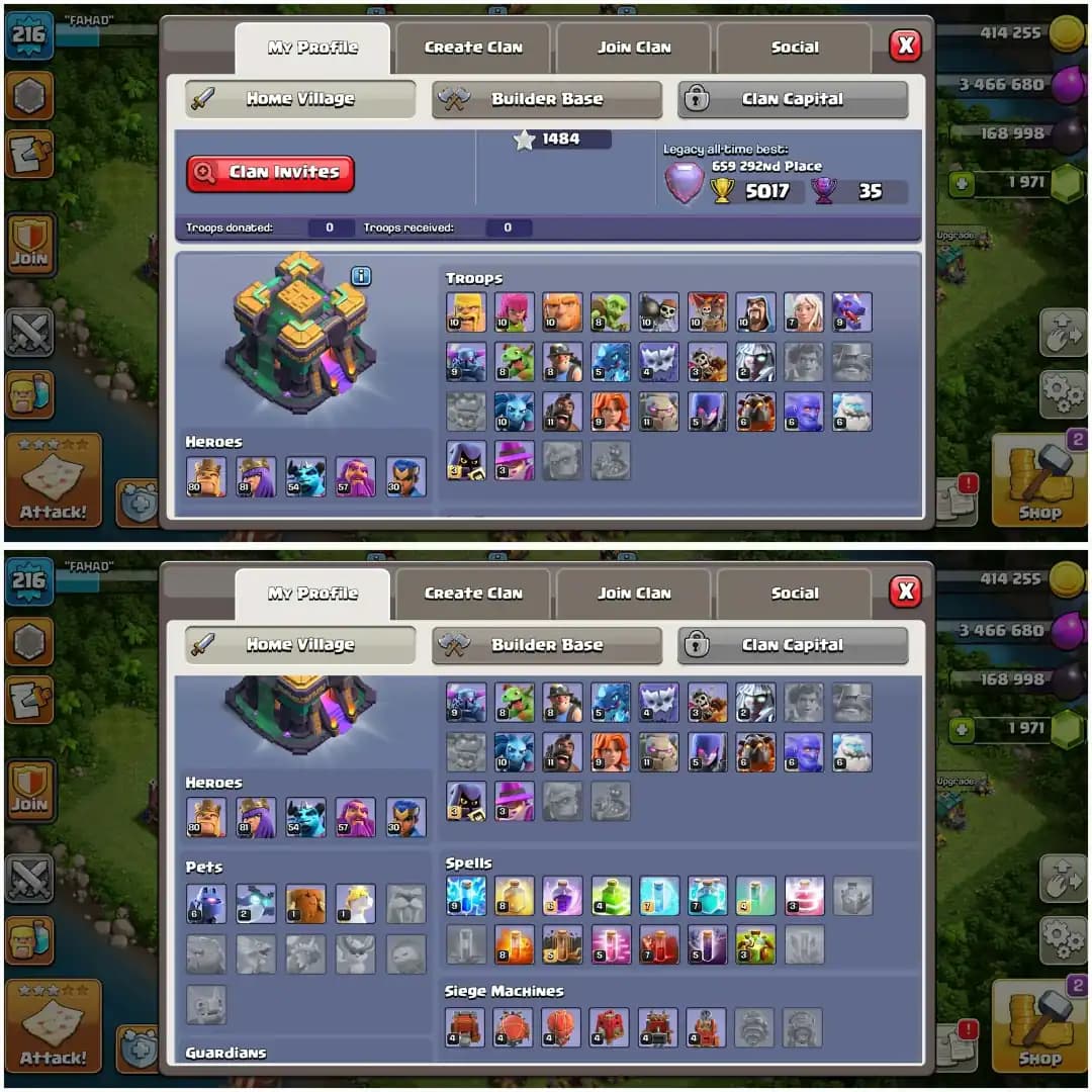 BOOM OFFER❤️‍🔥TH 14 LAB 100% MAX ACC❤️‍🔥HERO|80|81|54|57|30 ❤️‍🔥MAX WALL AND DFC❤️‍🔥HIGH PROFILE❤️‍🔥HIGH EPIC❤️‍🔥6X HERO SKIN❤️‍🔥6B❤️‍🔥