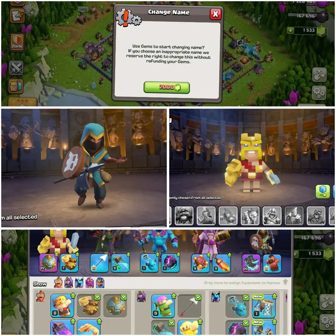 MOST DEMANDING TH 17 WOW ACC✦HERO|70|75|51|59|32✦HIGH WALL✦HIGH DFC✦AWESOME EPIC ✦9 PET AND 7 SIEGE VERY HIGH LEVEL✦GOOD PROFILE✦6B✦