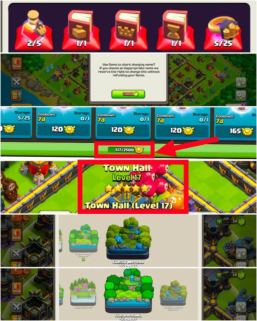 [4 EPIC MAX] TH17 ALMOST MAX [SB+FA+EB+RS MAX] [[MAX WALL]] HEROES: 96-100-57-65-47 | MAX DFC | HIGH PROFILE | READY FOR TH18 | XP-237 | 517 MEDALS