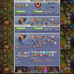【34➾34 Equipment Max】➤Th18 Fully Max➤【Hero➾105/105/95/80/55】➤Rare Xp➾272➤Best Scenery & Skin➤Max Profile | Full Access➤Instant Delivery➤