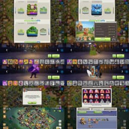 【34➾34 Equipment Max】➤Th18 Fully Max➤【Hero➾105/105/95/80/55】➤Rare Xp➾272➤Best Scenery & Skin➤Max Profile | Full Access➤Instant Delivery➤