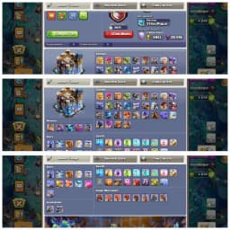 [12 Epic Equipment]➤➤Th18 Exclusive Account➤➤Heroes:100-100-90-77-52➤➤Dragon set➤➤22 Skins➤➤War Arena Scenery➤➤1540 Cwl medals