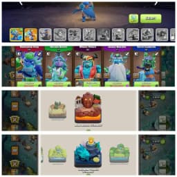 [12 Epic Equipment]➤➤Th18 Exclusive Account➤➤Heroes:100-100-90-77-52➤➤Dragon set➤➤22 Skins➤➤War Arena Scenery➤➤1540 Cwl medals