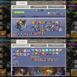 【All Hero Max 100%】➤Th18 Full Max➤【11 Gear Epic Max】➤Profile Full Max➤3780 War Star➾258 XP➤Full Ownership➤Instant Delivery➤