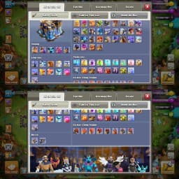 【Premium Th18 Max 100%】✦【All Equipment Max 100%】✦Hero➾105/105/95/80/55✦Everything Max Out✦XP➾263✦Full Ownership✦