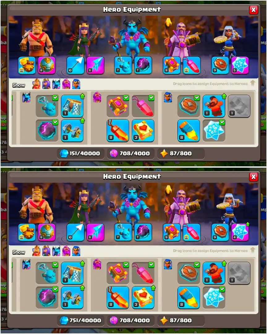 [Cheapest Offer] Th16 Great Donation | Strong Defence | Heroes: 60-63-44-28-15 | Xp-173 | 819 Ws | Good Pets | Siege + Troops Unlock | Fulk Access