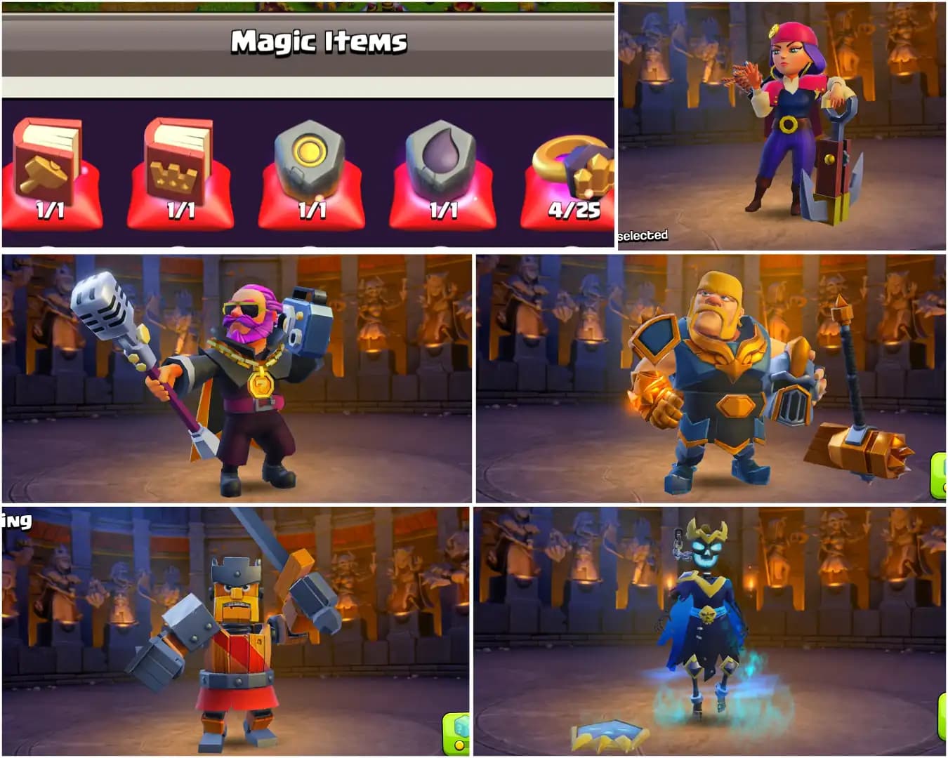 [Best Deal] Th17 Great Account [4 Epic Lvl 23] [Nc Free] Heroes: 55-70-30-36-20 | High Defence | Profile Unlock | Xp-159 | Blue Wall | Full Access