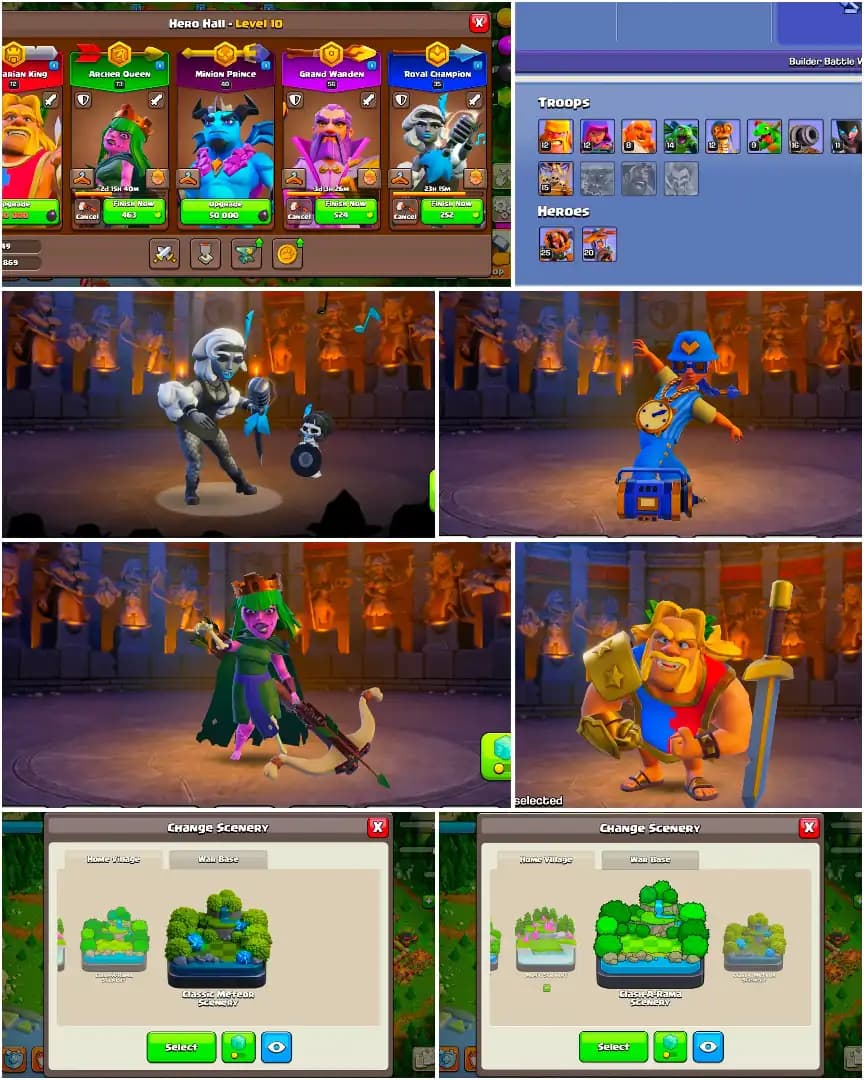 [WORLD BEST DEAL] TH18 NEAR MAX [NC FREE] [HIGH WALL] SPIKY BALL MAX | HEROES: 72-73-40-56-35 | SB-MAX+FB-23 | FULL ACCESS