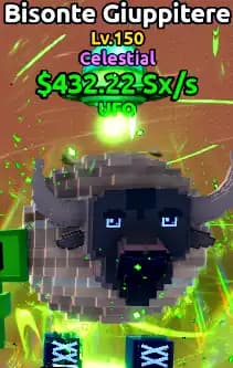 🌊ESCAPE TSUNAMI🌌 [Celestial UFO Bisonte Giuppitere] Level MAX♨️ Money 432Sx/s💰