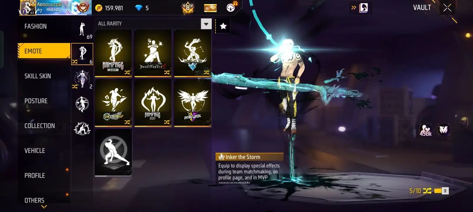 Free Fire Prime 8 Account