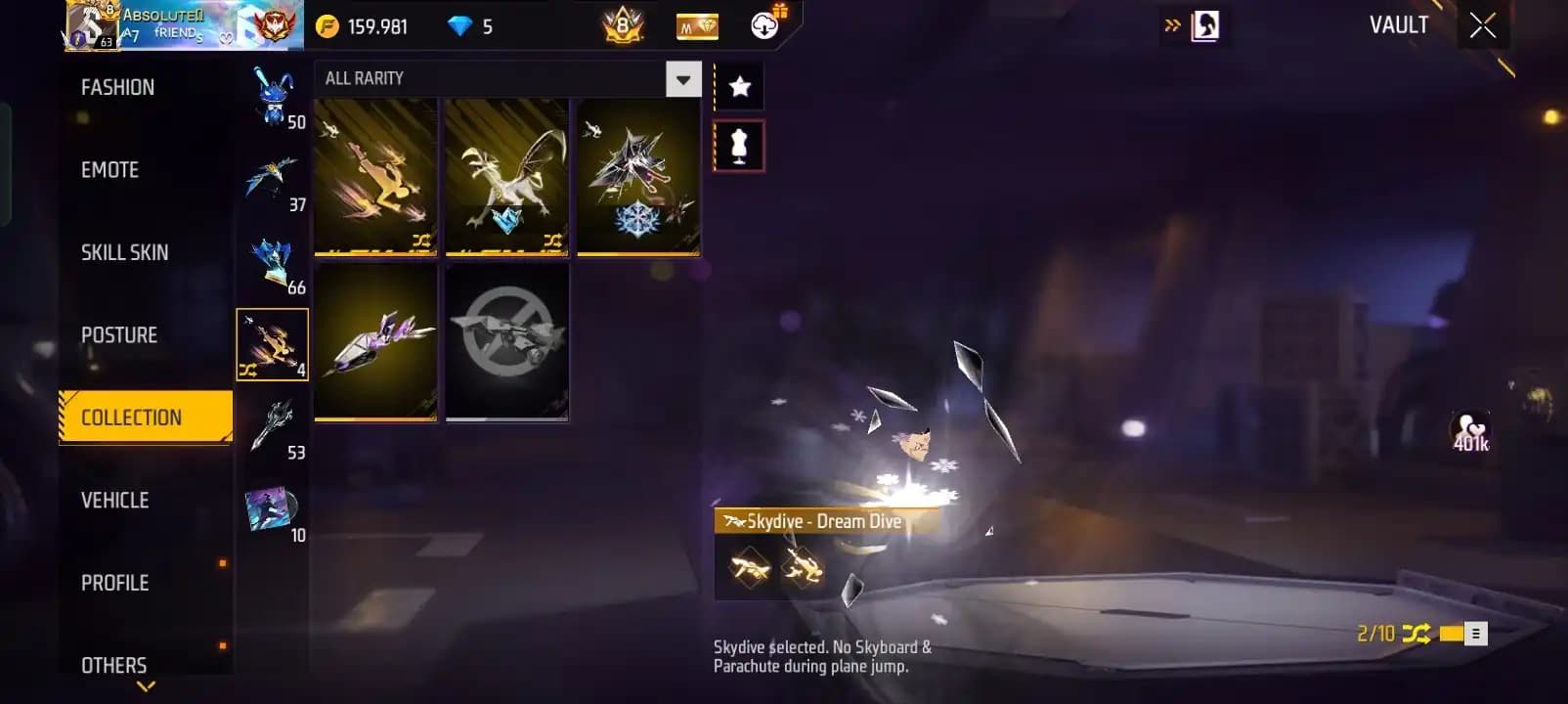 Free Fire Prime 8 Account