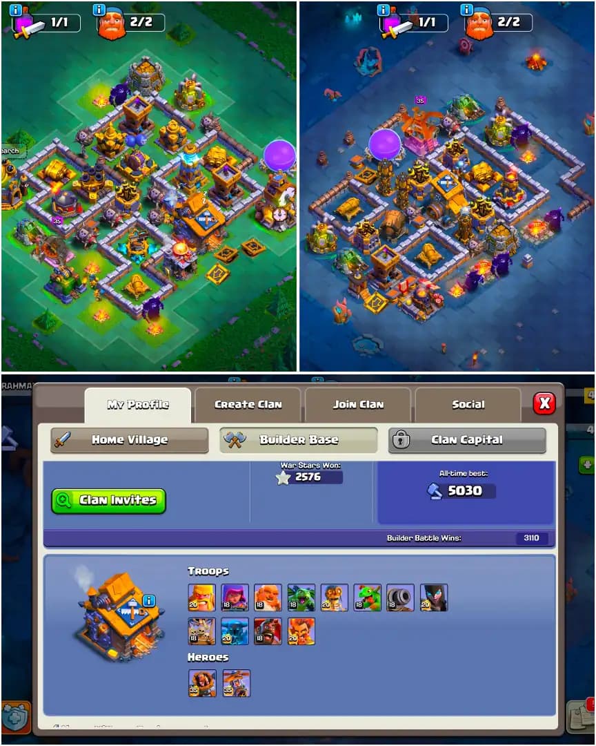 [B.B MAX] TH18 NEAR MAX | GG-MAX | 2576 WS | ALL EPIC | HEROES: 84-98-71-71-45 | 2150 GEMS | NC YES | XP-238 | ALL EPIC | HIGH DFC | BEST PROFILE