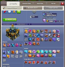 WOW [NC FREE] TH17 NEAR MAX | PURPLE WALL | HIGH DFC | HEROES: 54-79-37-42-31 | EPIC: GG-20/SB-23/FB-20/TA-20/EB-26 | ALL EPIC | XP-164 | FULL ACCESS