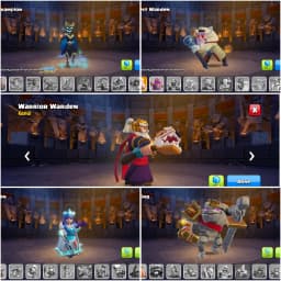 [NC FREE] TH16 NEAR MAX [FULL ACCESS] [5 EPIC LVL 20] HEROES: 75-85-49-49-30 | PURPLE WALL | 2450 GEMS | HIGH DFC | JOSS TROOPS | XP-145