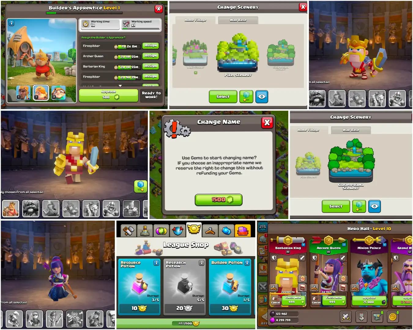 [SB+GG MAX] TH18 NEAR MAX ➤2 EPIC MAX ➤PURPEL WALL ➤HEROES: 80-80-45-52-31 ➤ALL EPIC ➤1920 WS ➤XP-215 ➤HIGH DFC ➤FULL ACCESS ➤HIGH PROFILE