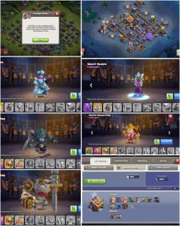 200% MAX [NOTHING LEFT] TH13 FULL MAX ➤ALL EPIC HIGH ➤HEROES: 75-75-50-50-25 ➤NC YES ➤860+WS ➤6B ➤XP-165 | TO BUYER MAIL