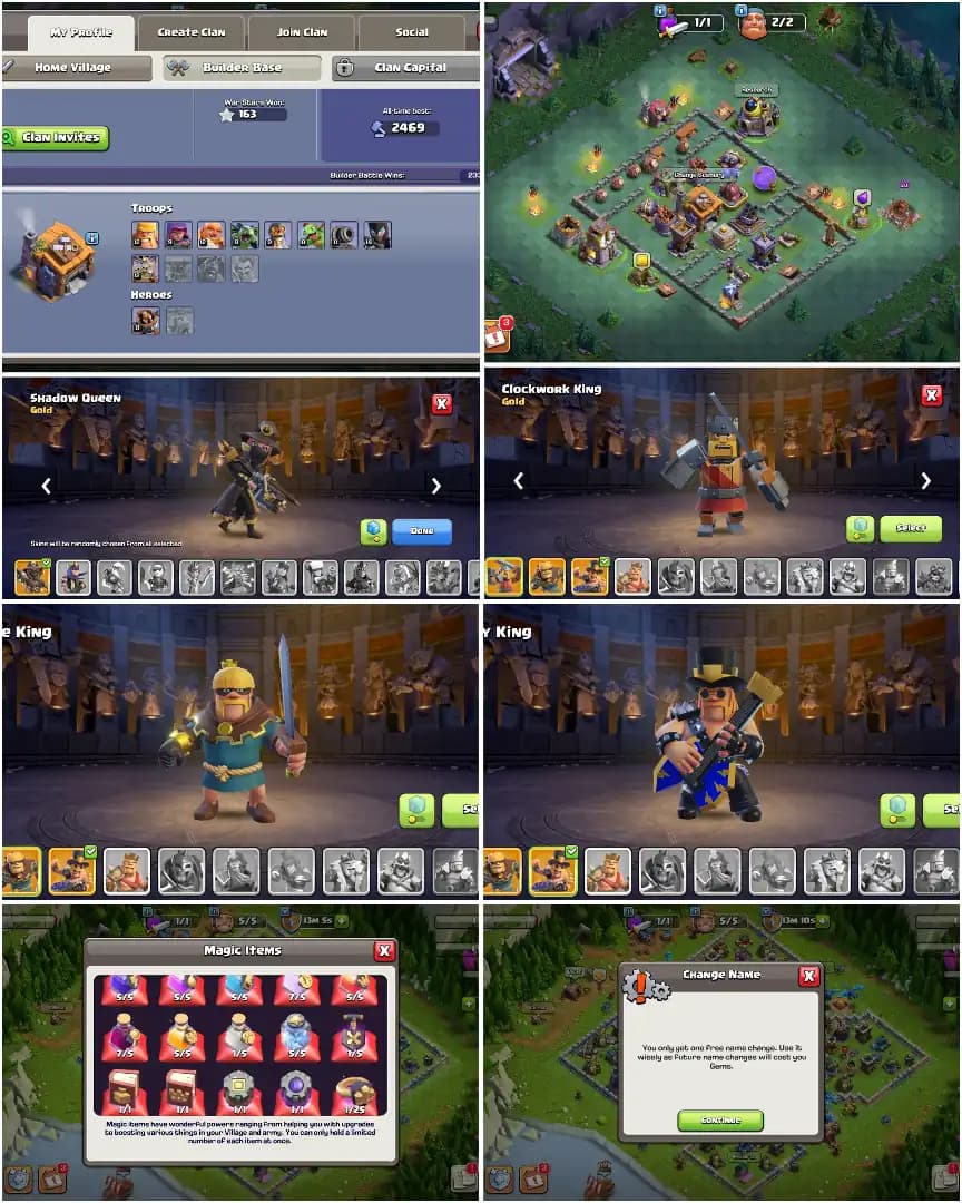 SUPER DEAL ➤TH16 GREAT DONATION ➤NC FREE ➤HEROES: 47-44-33-13-1 ➤HIGH DFC ➤163 WS ➤XP-115 ➤4X SKIN ➤4X SIEGE ➤FULL ACCESS