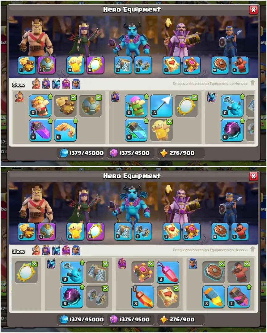 [NC FREE] ➤TH17 BEST DONATION ➤6X PETS ➤6X SIEGE ➤HEROES: 35-40-44-26-17 ➤299 WS ➤XP-133 ➤266 MEDALS ➤FULL ACCESS ➤SUPER DEAL