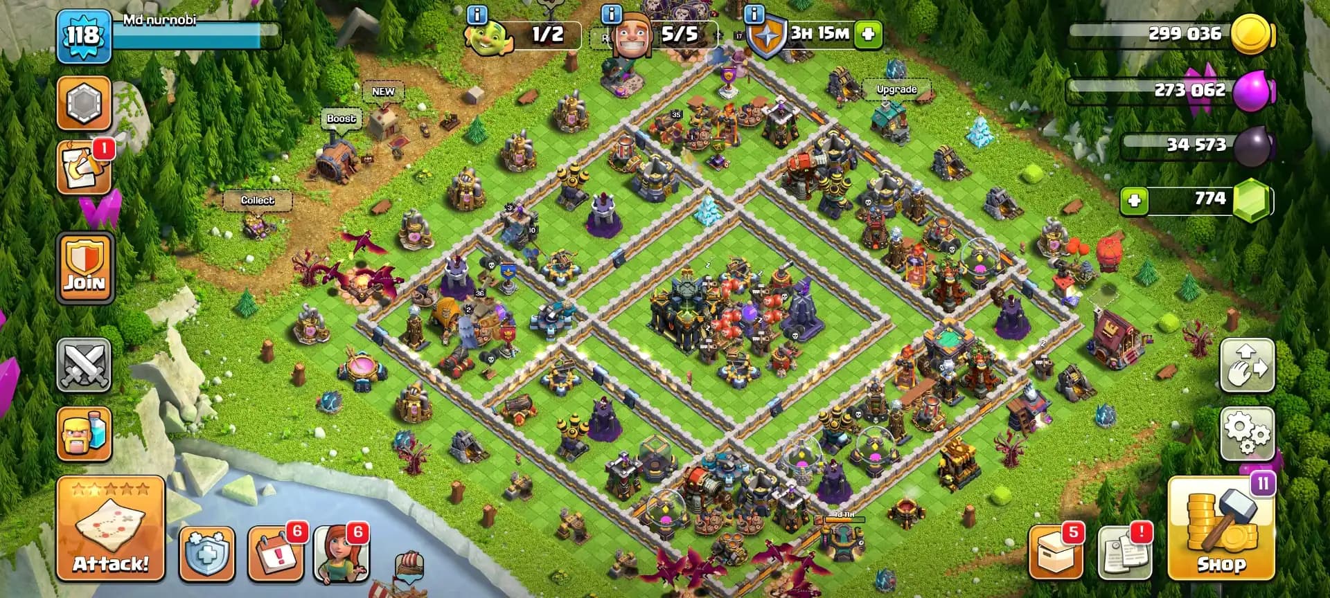 [ALL SIEGE UNLOCKED] TH17 WOW DONATION ➤NC FREE ➤7X PETS ➤HEROES: 36-35-26-17-10 ➤XP-118 ➤269 MEDALS ➤FULL ACCESS | GOOD TROOPS