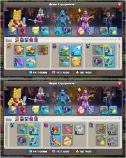 BEST DEAL ➤TH15 NEAR MAX ➤GOLDEN WALL ➤HEROES: 58-65-43-24-16 ➤EPIC YES ➤558 WS ➤XP-132 ➤PIXEL SCENERY ➤FULL ACCESS