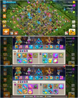 [Almost 10 Epic Max] Th18 Close Max | Max Wall | Max Dfc | Nc 500 | Heroes: 100-101-88-77-52 | Max Troops | 2782 Ws | Full Access | Xp-239