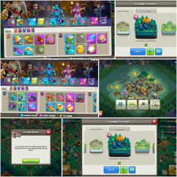 [3300 Ws] [Super Deal] Th18 Almost Max | 3 Epic Max | 4 Heroes max [Wall Max] 1x Scenery | Old Obstacles | Xp-235 | Nc Free | Full Access