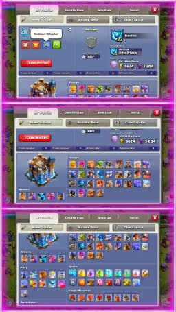【5 Hero Max➾Wall Max】Th18  Fully Max✪【Global Rarest Equipment Max】✪3 Helper Max✪Very Best Account✪Full Ownership✪