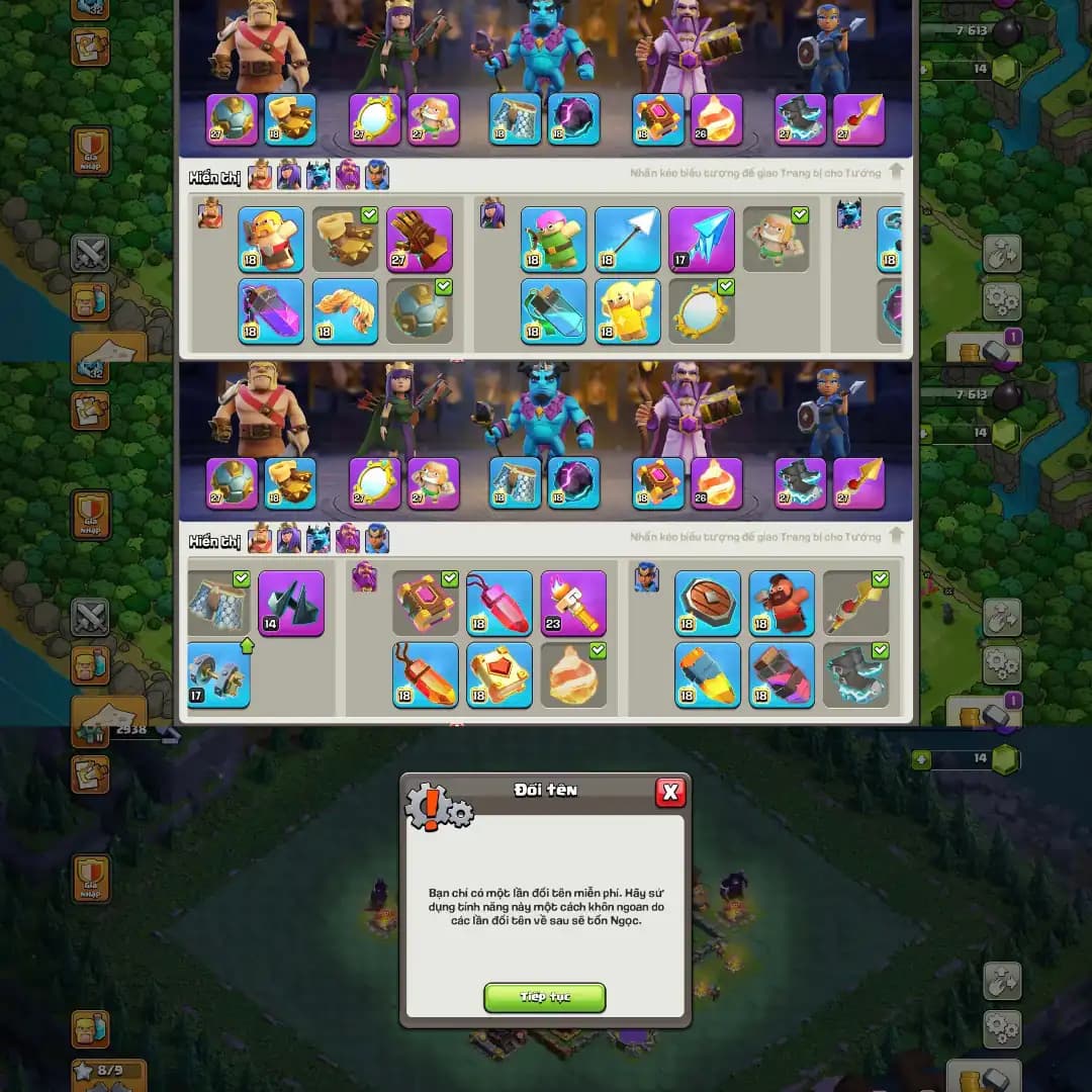 【All 5 Hero Max➾7 Epic Max】➠Th18 Fully Max➠【All Wall Max➾Profile Max】➠Defence Max➠Free Nc➠Top Account➠Xp-230 | Full Ownership➠