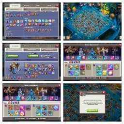 Th 18 Max Out✰[Heros-105-105-80-55]✰ 100% Max Walls⧗7 Epic Equipment✰ BEST-DEAL