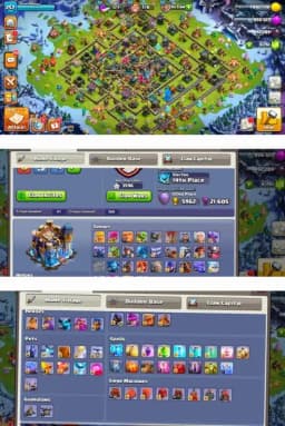 TH 18 Max✓ World Best Rank Account✓ Eoic:-G.G-MAX,R.S-MAX,E.B-26,M.M-26✓Epic Winter scenery✓hero-105-105-90-80-55✓Leg trophy-20k✓22 Hero Skin ✓