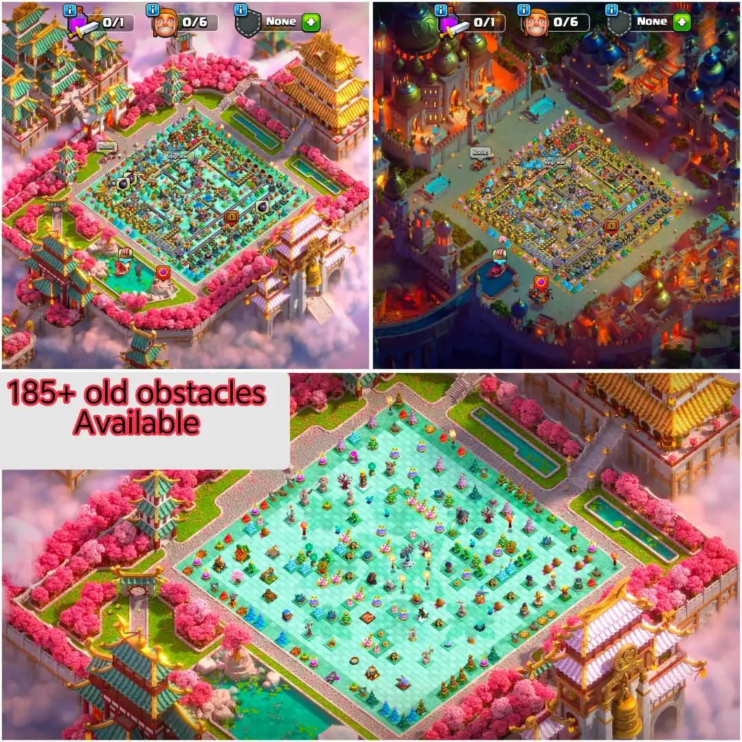 [Best Deal] Th18 Fully Max [185+ Old Obstacles] [100% Max Profile] [5 Heroes Max] Almost 11 Epic Max [5468 Ws] [100% Wall Max] Xp-280 | B.B 100% Max